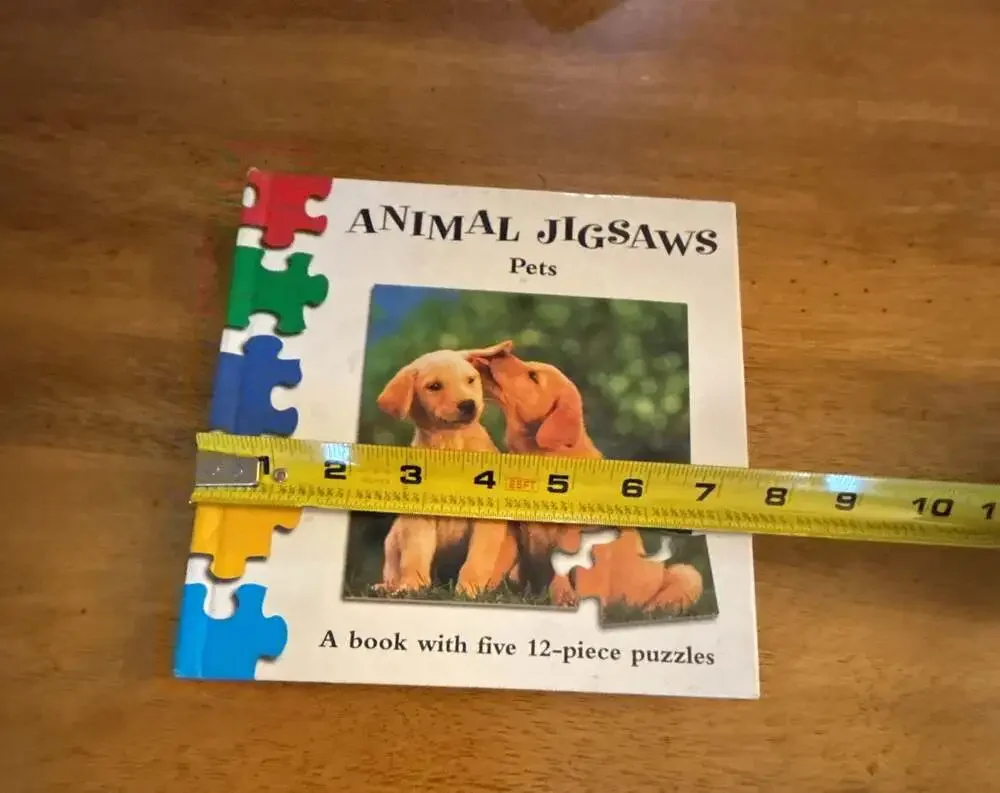 Animal Jigsaws: Pets - A Book with Five 12-Piece Puzzles